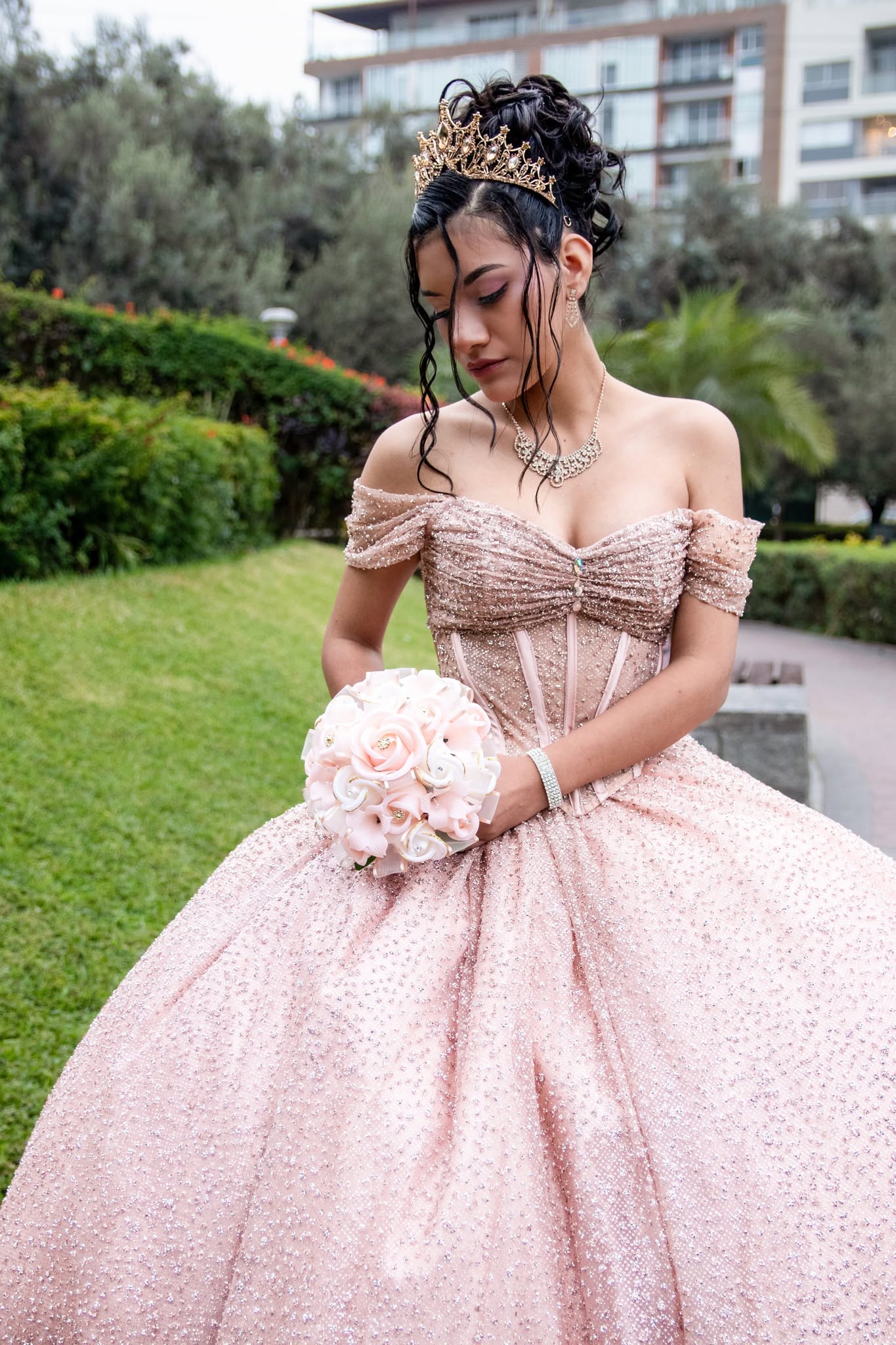 Retrato de quinceañera
