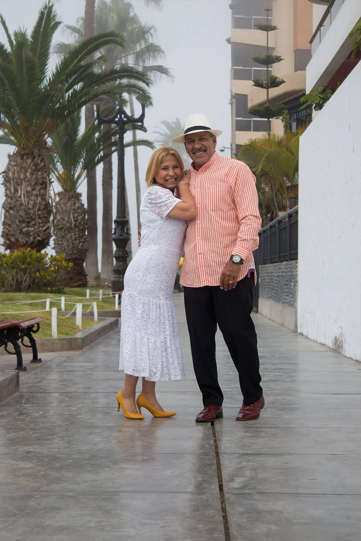 Parejas en exteriores